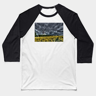 Aythorpe Roding Windmill Baseball T-Shirt